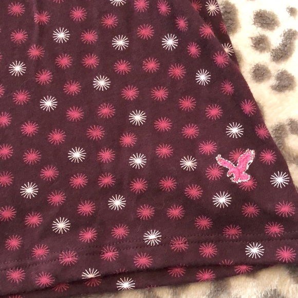 American Eagle Babydoll Cami Tank Top in Burgundy Size Medium - Picture 5 of 15